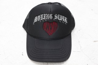 <img class='new_mark_img1' src='https://img.shop-pro.jp/img/new/icons5.gif' style='border:none;display:inline;margin:0px;padding:0px;width:auto;' />INCOGNITO　HEART logo mesh cap (white×red)