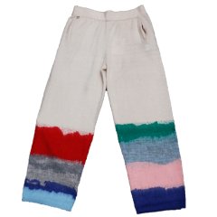 <img class='new_mark_img1' src='https://img.shop-pro.jp/img/new/icons14.gif' style='border:none;display:inline;margin:0px;padding:0px;width:auto;' />a good bad influence MULTI COLOR MOHAIR KNIT PANTS White
