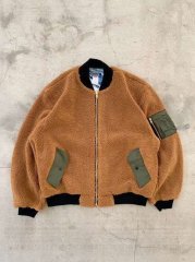 <img class='new_mark_img1' src='https://img.shop-pro.jp/img/new/icons50.gif' style='border:none;display:inline;margin:0px;padding:0px;width:auto;' />WANNA “““W Swells” BOA Bomber Jacket  Brown