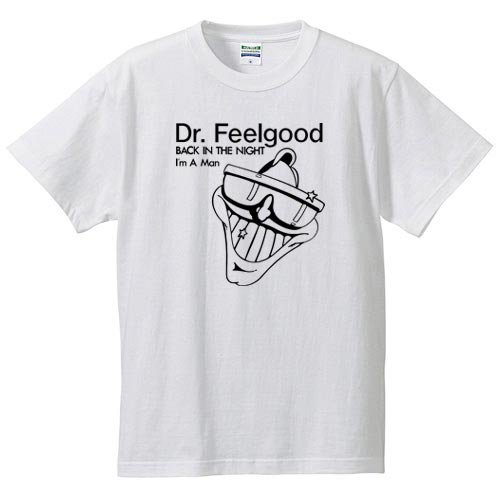 ドクター・フィールグッド / バック・イン・ザ・ナイト（WHITE） - ロックTシャツ バンドTシャツ通販 ローデッド