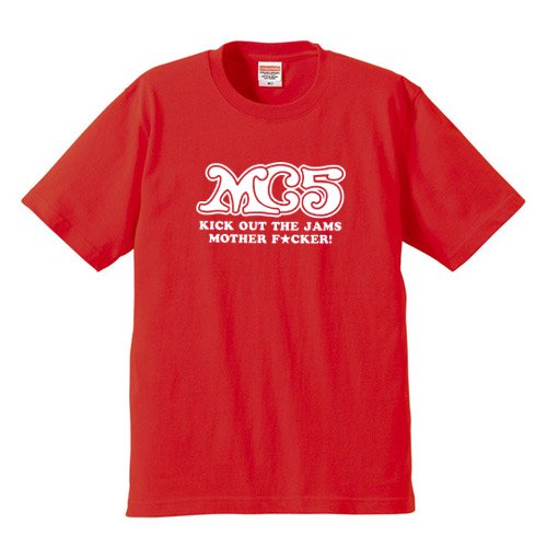 MC5 / LOGO （KICK OUT THE JAMS) （6.2オンス プレミアムTシャツ 4色) - ロックTシャツ バンドTシャツ通販  ローデッド