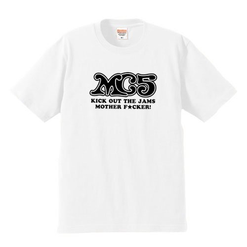 MC5 / LOGO （KICK OUT THE JAMS) （6.2オンス プレミアムTシャツ 4色) - ロックTシャツ バンドTシャツ通販  ローデッド