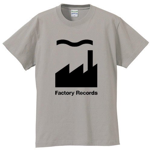 ファクトリー・レコード / ロゴ（LIGHTGREY) - ロックTシャツ バンドTシャツ通販 ローデッド