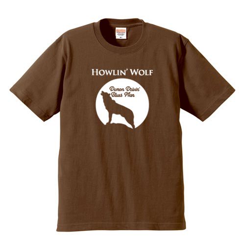 ハウリン・ウルフ (6.2オンス プレミアム Tシャツ 4色) - ロックTシャツ バンドTシャツ通販 ローデッド