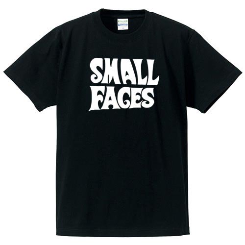 スモール・フェイセス / LOGO (BLACK) - ロックTシャツ バンドTシャツ通販 ローデッド