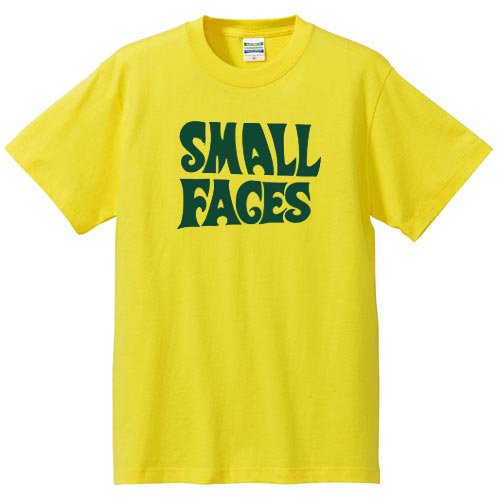 スモール・フェイセス / LOGO (YELLOW) - ロックTシャツ バンドTシャツ通販 ローデッド