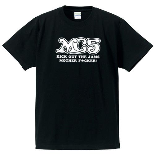MC5 / ロゴ （キック・アウト・ザ・ジャムズ） (BLACK) - ロックTシャツ バンドTシャツ通販 ローデッド