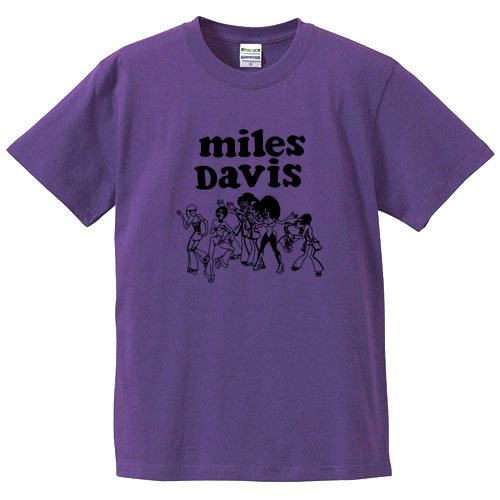 マイルス・デイヴィス / ILLUST （VIOLETPURPLE) - ロックTシャツ バンドTシャツ通販 ローデッド
