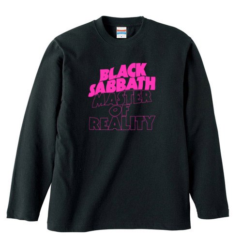 バンT】ブラック サバス Black Sabbath 刺繍 ロンT バンT - Tシャツ