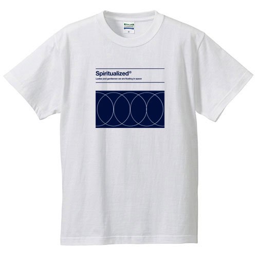 スピリチュアライズド / 宇宙遊泳 （WHITE) - ロックTシャツ バンドTシャツ通販 ローデッド