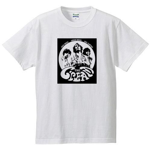 クリーム メンバー White ロックtシャツ バンドtシャツ通販 ローデッド