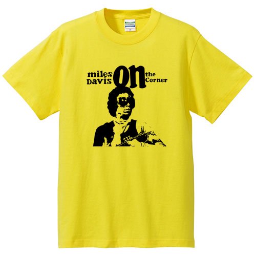 マイルス・デイヴィス / オン・ザ・コーナー (YELLOW) - ロックTシャツ バンドTシャツ通販 ローデッド