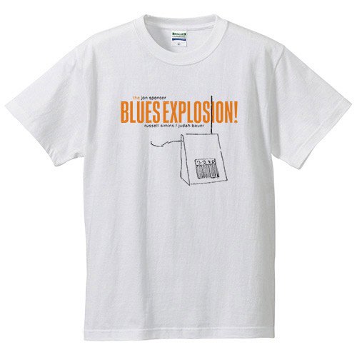 ジョン・スペンサー・ブルース・エクスプロージョン / オレンジ（WHITE) - ロックTシャツ バンドTシャツ通販 ローデッド