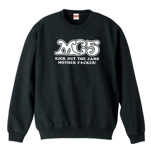 MC5 / ロゴ （キック・アウト・ザ・ジャムズ） －トレーナー(4色) - ロックTシャツ バンドTシャツ通販 ローデッド