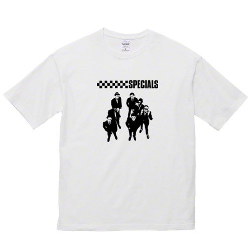 ザ・スペシャルズ （ビッグシルエットTシャツ WHITE) - ロックTシャツ バンドTシャツ通販 ローデッド