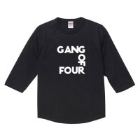 ギャング・オブ・フォー / ロゴ - ラグラン七分袖 （4色)