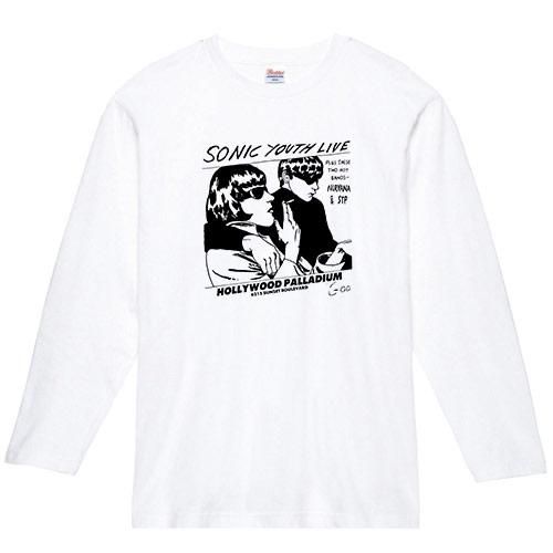 超レア!　ソニックユースsonic youth Tシャツユーズド　M バンドTシャツ 通販 ソニック ユース Sonic Youth ロックTシャツ