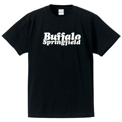バッファロー・スプリングフィールド / LOGO (BLACK) - ロックTシャツ