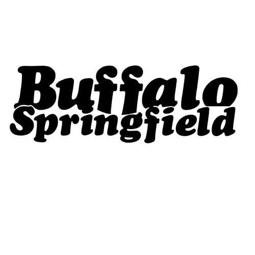 バッファロー・スプリングフィールド / LOGO (WHITE) - ロックTシャツ