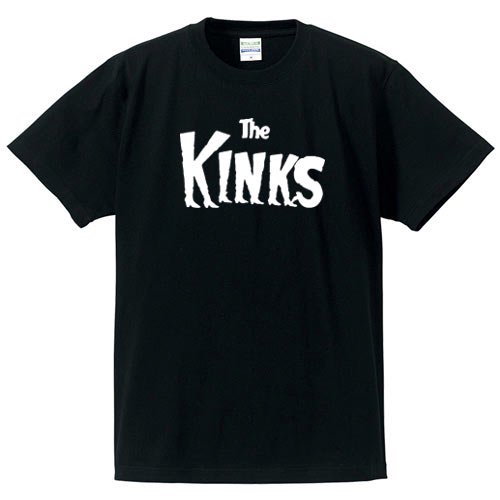 キンクス / LOGO （BLACK) - ロックTシャツ バンドTシャツ通販 ローデッド