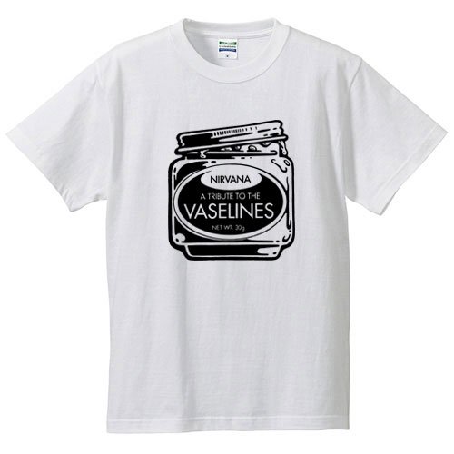 ニルヴァーナ / トリビュート・トゥ・ヴァセリンズ (WHITE) - ロックTシャツ バンドTシャツ通販 ローデッド