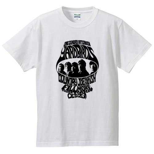 ヤードバーズ / ポスター・アート （WHITE） - ロックTシャツ バンドTシャツ通販 ローデッド