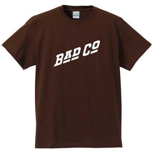 バッド・カンパニー / LOGO （BROWN） - ロックTシャツ バンドTシャツ通販 ローデッド