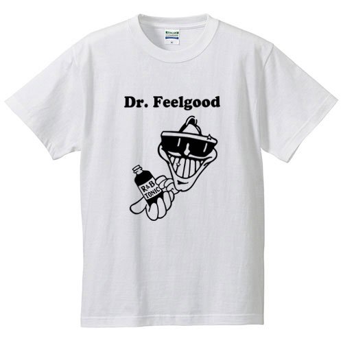 ドクター・フィールグッド / R&B トニック （WHITE) - ロックTシャツ バンドTシャツ通販 ローデッド