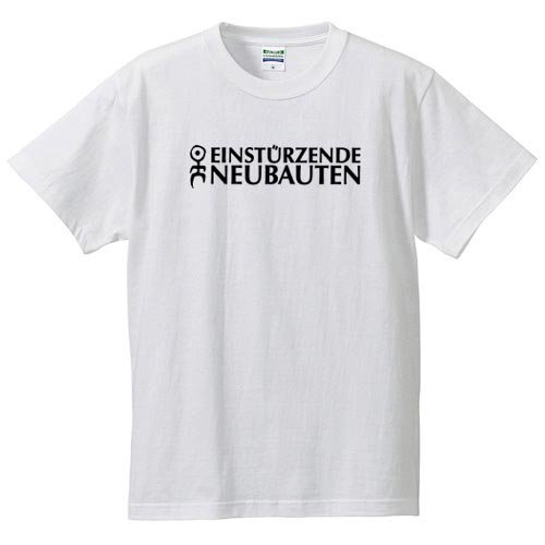 アインシュテュルツェンデ・ノイバウテン / LOGO （WHITE) - ロックTシャツ バンドTシャツ通販 ローデッド