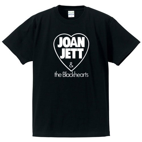 ジョーン・ジェット&ザ・ブラックハーツ / LOGO （BLACK） - ロックTシャツ バンドTシャツ通販 ローデッド