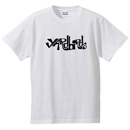 ヤードバーズ / LOGO (WHITE) - ロックTシャツ バンドTシャツ通販 ローデッド