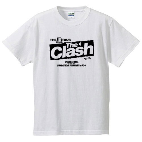 クラッシュ / ザ・16 トンズ・ツアー （WHITE） - ロックTシャツ バンドTシャツ通販 ローデッド