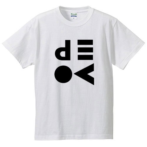 ディーヴォ / ロゴ2 （WHITE） - ロックTシャツ バンドTシャツ通販 ローデッド