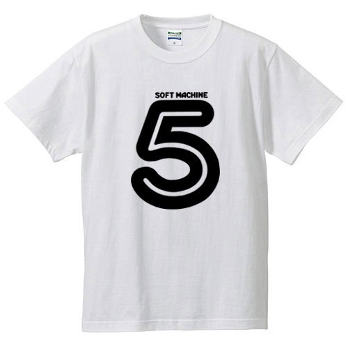 ソフト・マシーン / 5 (WHITE) - ロックTシャツ バンドTシャツ通販