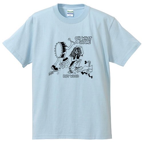 ロイ・ウッド / オー、ホワット・ア・シェイム （LIGHTBLUE） - ロックTシャツ バンドTシャツ通販 ローデッド