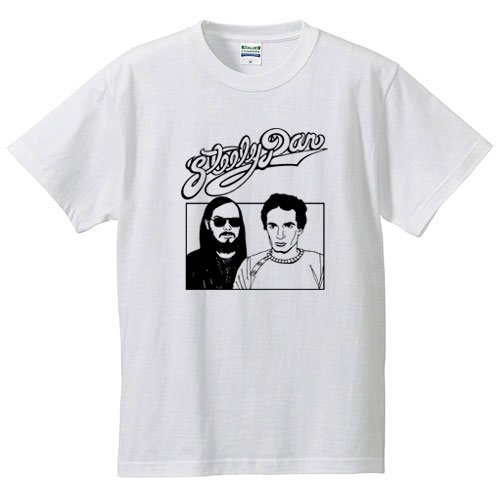 スティーリー・ダン / イラスト （WHITE） - ロックTシャツ バンドTシャツ通販 ローデッド