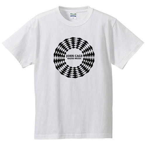 ジョン・ケージ / レディオ・ミュージック （WHITE） - ロックTシャツ