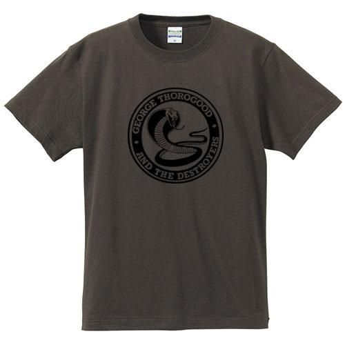 ジョージ ソログッド アンド ザ デストロイヤーズ スネイク チャコール ロックtシャツ バンドtシャツ通販 ローデッド