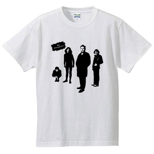 ストラングラーズ / ウォーク・オン・バイ （Tシャツ WHITE) - ロックTシャツ バンドTシャツ通販 ローデッド