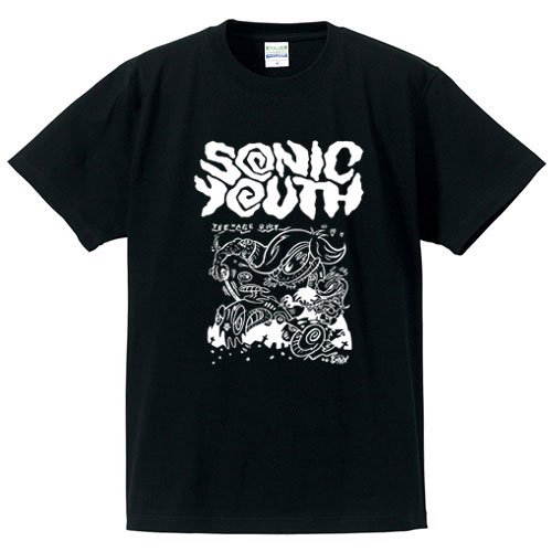 ソニック・ユース / ティーンエイジ・ライオット (BLACK) - ロックTシャツ バンドTシャツ通販 ローデッド