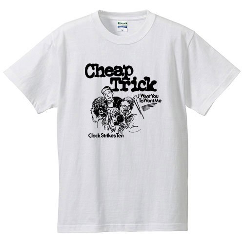 チープ・トリック / 甘い罠（WHITE BLACK） - ロックTシャツ バンドTシャツ通販 ローデッド