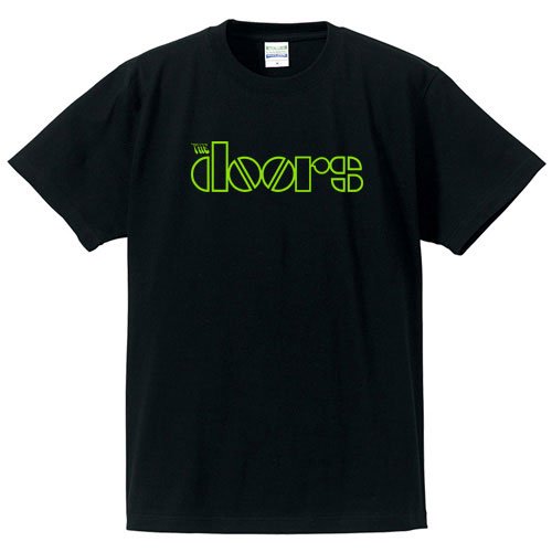 ドアーズ / ロゴ(BLACK GREEN) - ロックTシャツ バンドTシャツ通販 ローデッド