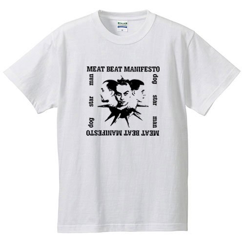 ミート・ビート・マニフェスト / ドッグ・スター・マン (WHITE) - ロックTシャツ バンドTシャツ通販 ローデッド