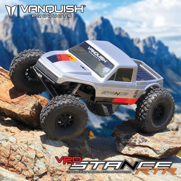 VANQUISH】 VRD STANCE RTR - SILVER - SMRC Crawlers