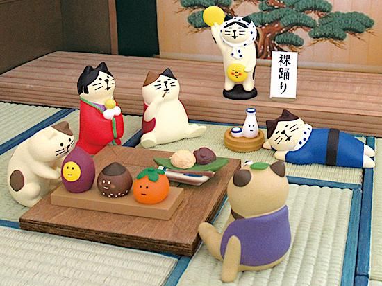 Decole(デコレ)】concombre(コンコンブル)たらふく猫＆まんぷく