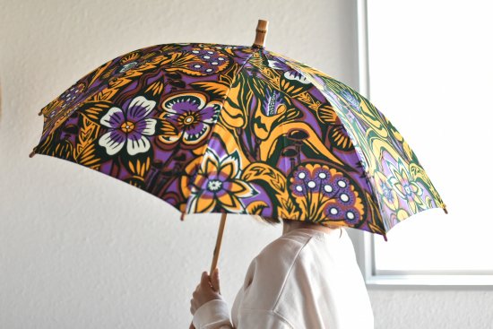 【希少!大人気!】 アフリカンバティック傘 晴雨兼用 MANDRAKE Bshop - 最高の - maru-mayfont.jp