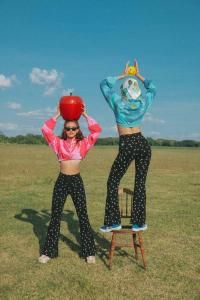 <img class='new_mark_img1' src='https://img.shop-pro.jp/img/new/icons12.gif' style='border:none;display:inline;margin:0px;padding:0px;width:auto;' />POP UPAPRILPOOLDAY ESCAPE CLUB BOOTCUT PANTS