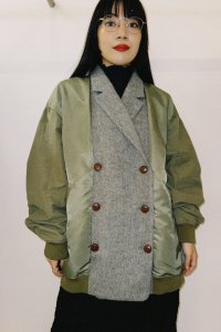 <img class='new_mark_img1' src='https://img.shop-pro.jp/img/new/icons10.gif' style='border:none;display:inline;margin:0px;padding:0px;width:auto;' />STOF  Trompel'oeil Jacket Blouson