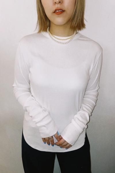 YENN COTTON RIB LONG TEE - CHELSEA, ONLINE STORE ｜ Laforet