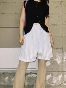 <img class='new_mark_img1' src='https://img.shop-pro.jp/img/new/icons14.gif' style='border:none;display:inline;margin:0px;padding:0px;width:auto;' />odd_ DOCKING STRIPE SHORTS